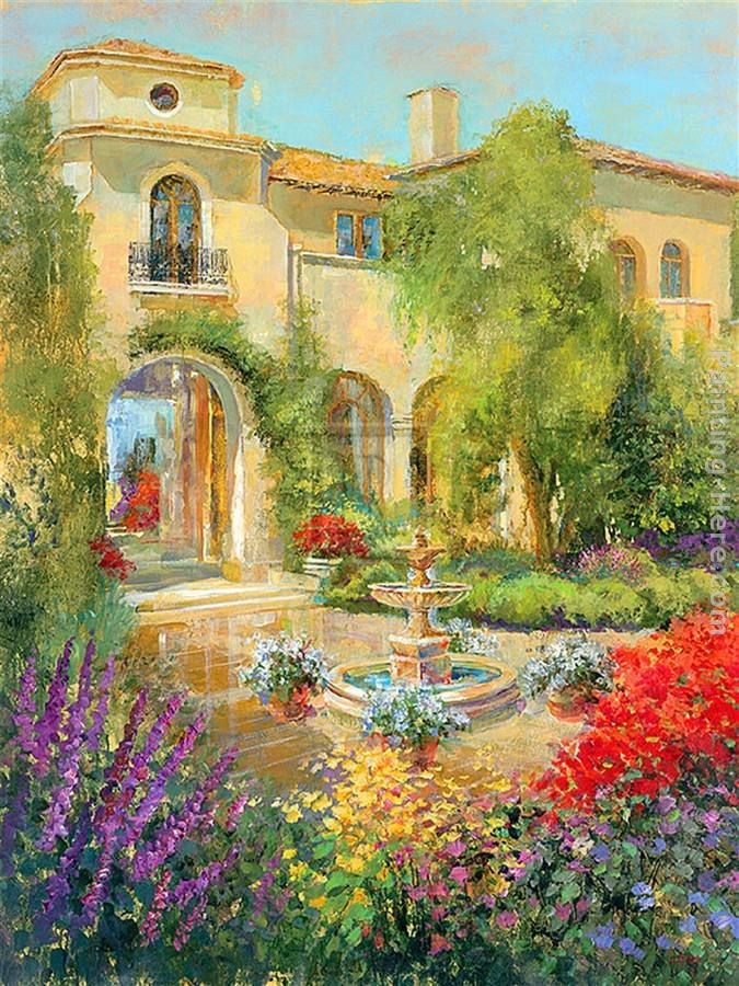 Michael Longo Spanish Courtyard II